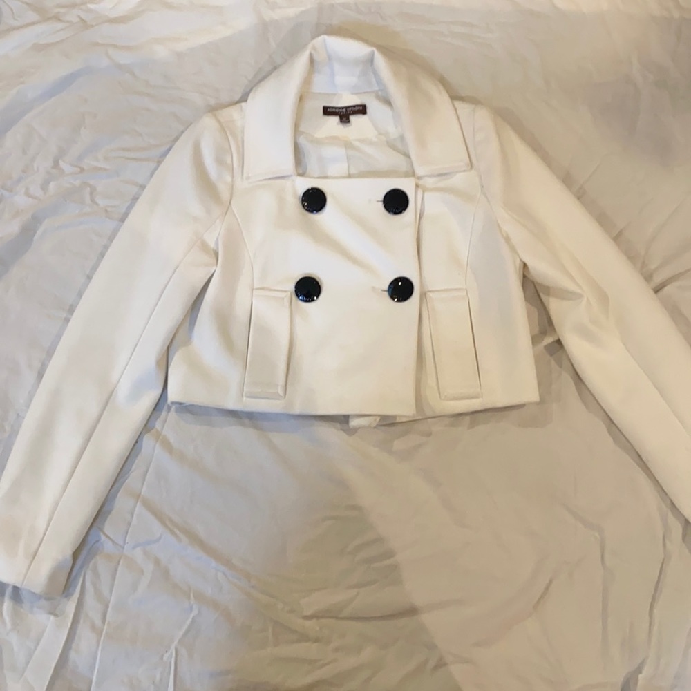 Adrienne Vittadini petite button up jacket